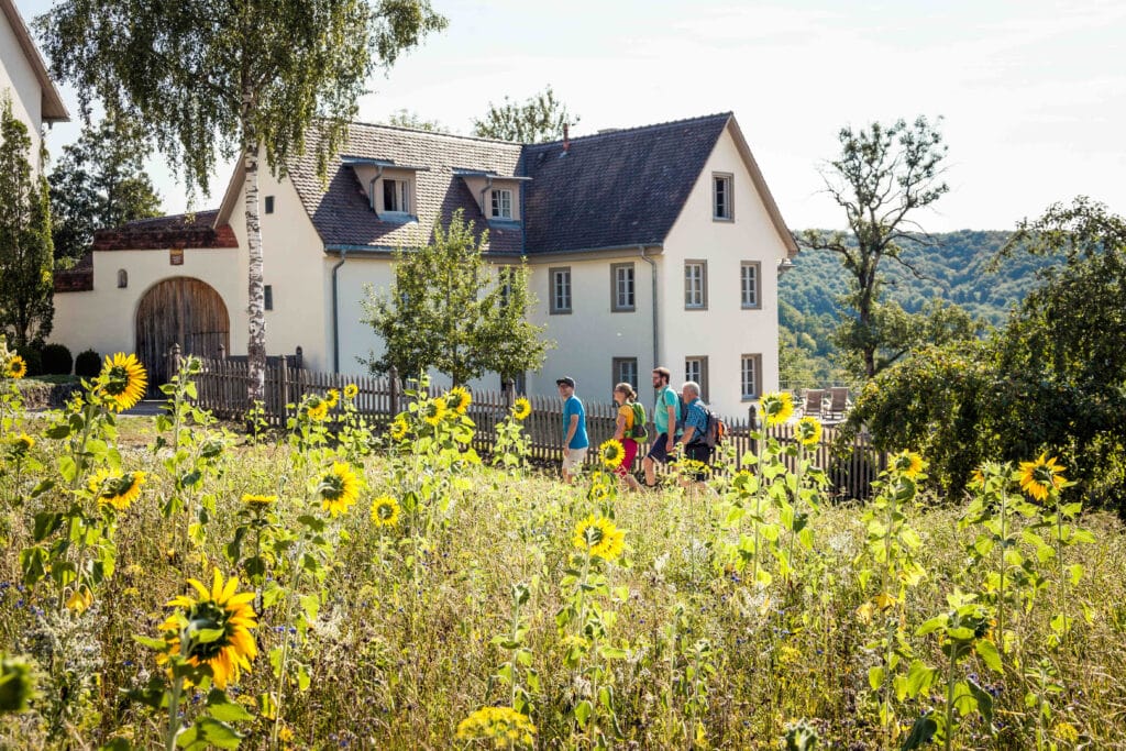 Wanderer im Lautertal